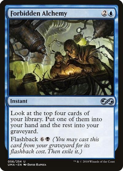 Forbidden Alchemy Ultimate Masters Magic card