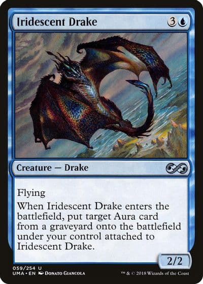 Iridescent Drake Ultimate Masters Magic card