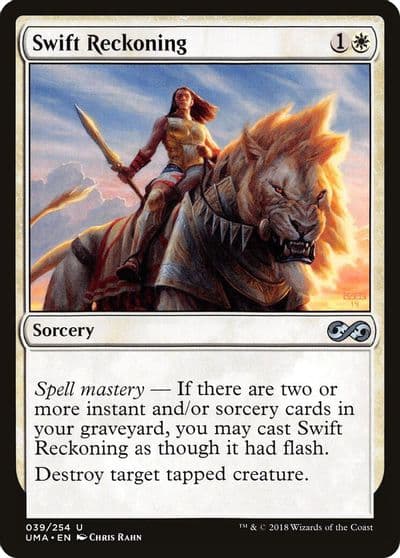 Swift Reckoning Ultimate Masters Magic card