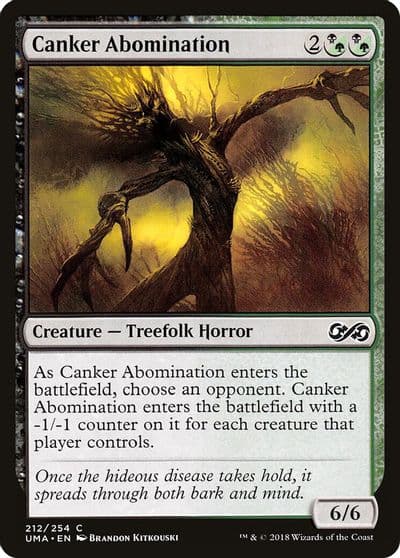 Canker Abomination Ultimate Masters Magic card