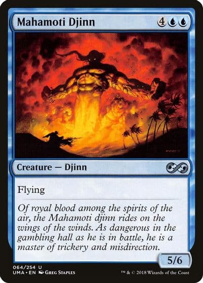 Mahamoti Djinn Ultimate Masters Magic card