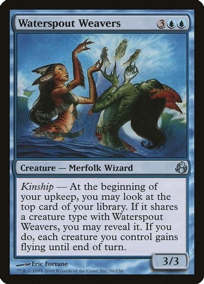 Waterspout Weavers Morningtide Magic card