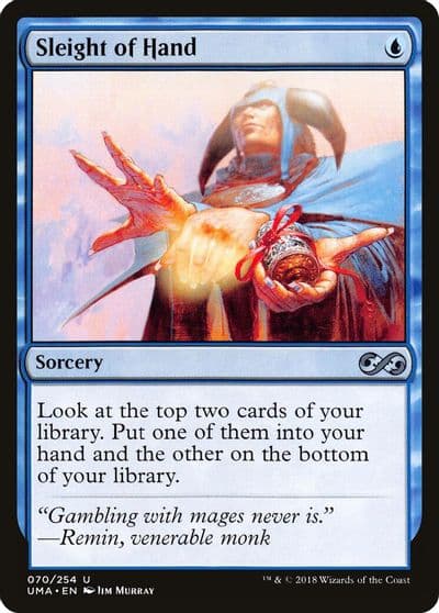 Sleight of Hand Ultimate Masters Magic card