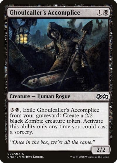 Ghoulcallers Accomplice Ultimate Masters Magic card