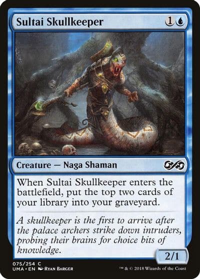 Sultai Skullkeeper Ultimate Masters Magic card