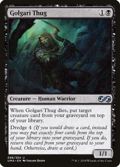 Golgari Thug Ultimate Masters Magic card