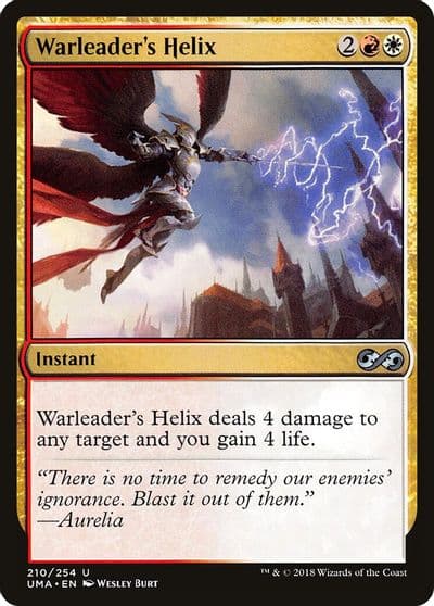 Warleaders Helix Ultimate Masters Magic card