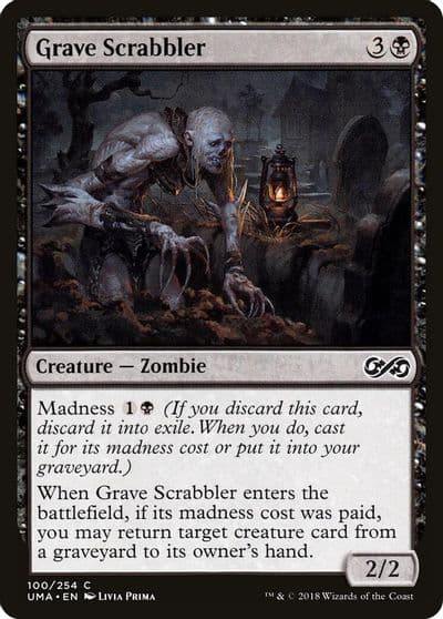 Grave Scrabbler Ultimate Masters Magic card