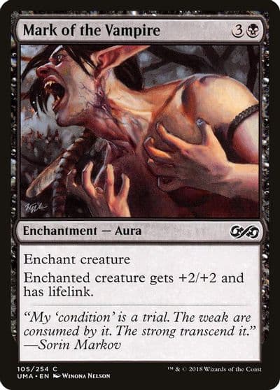 Mark of the Vampire Ultimate Masters Magic card