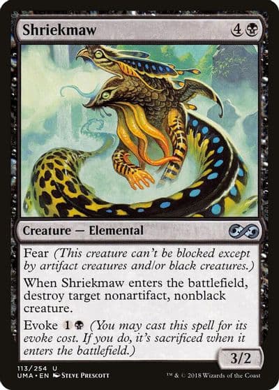Shriekmaw Ultimate Masters Magic card