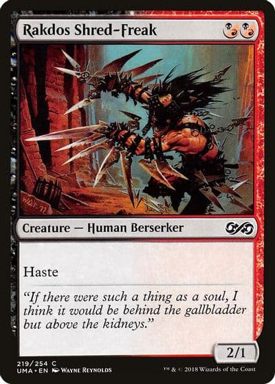 Rakdos Shred Freak Ultimate Masters Magic card