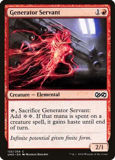 Generator Servant Ultimate Masters Magic card