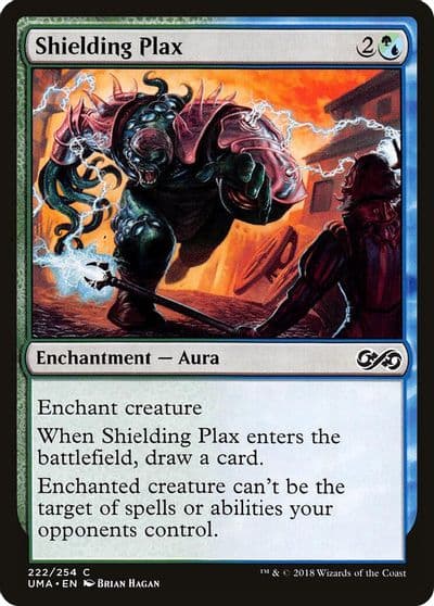 Shielding Plax Ultimate Masters Magic card