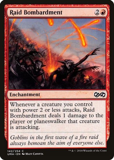 Raid Bombardment Ultimate Masters Magic card
