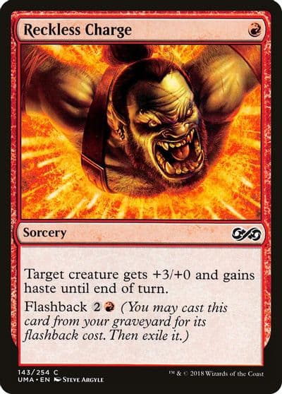 Reckless Charge Ultimate Masters Magic card