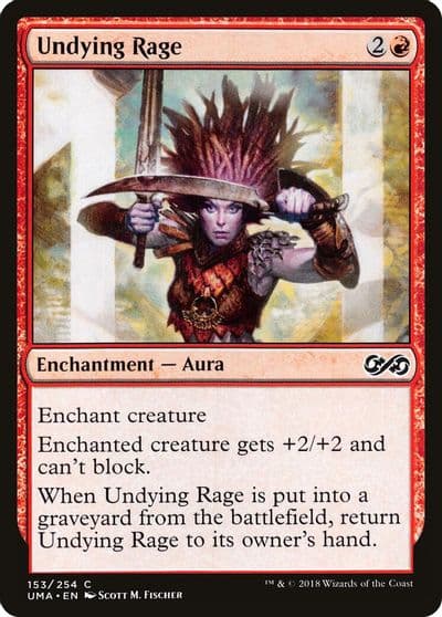 Undying Rage Ultimate Masters Magic card