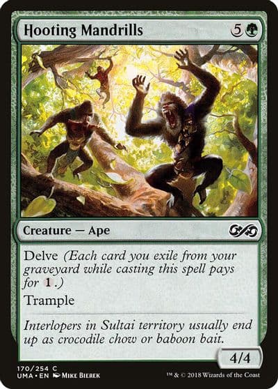 Hooting Mandrills Ultimate Masters Magic card