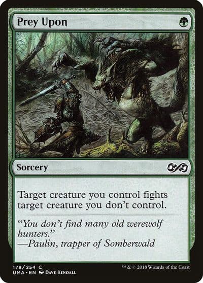 Prey Upon Ultimate Masters Magic card