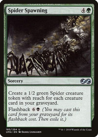 Spider Spawning Ultimate Masters Magic card