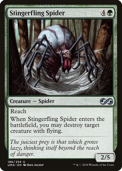 Stingerfling Spider Ultimate Masters Magic card