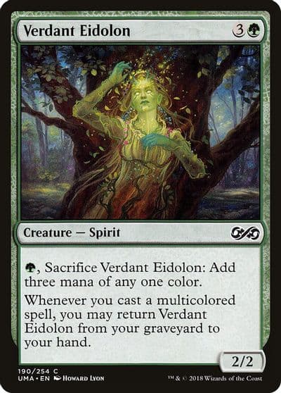 Verdant Eidolon Ultimate Masters Magic card