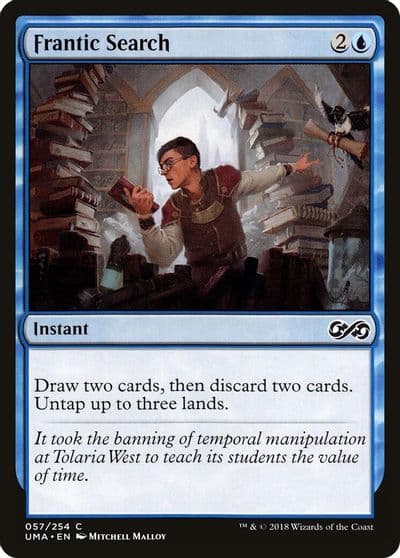 Frantic Search Ultimate Masters Magic card
