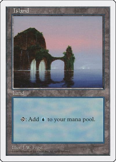 Island 434 Fifth Edition Magic card