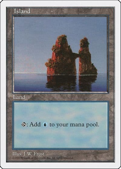 Island 436 Fifth Edition Magic card