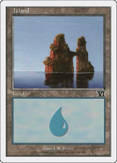 Island 336 Classic Sixth Edition Magic card
