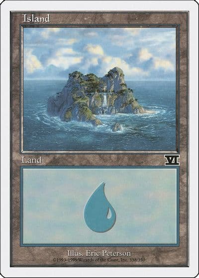 Island 338 Classic Sixth Edition Magic card