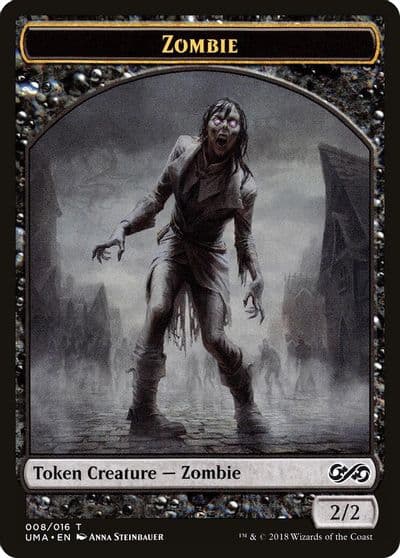 Zombie Token Ultimate Masters Magic card