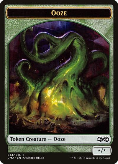 Ooze Token Ultimate Masters Magic card