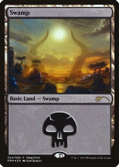 Swamp 2019 MagicFest Cards Magic card