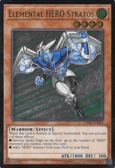 Elemental HERO Stratos UTR OTS Tournament Pack 9 Yu-Gi-Oh! card