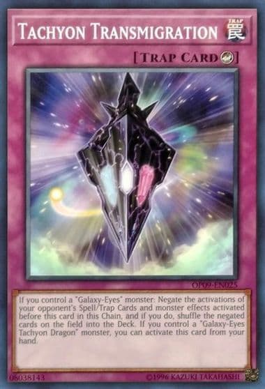 Tachyon Transmigration OTS Tournament Pack 9 Yu-Gi-Oh! card