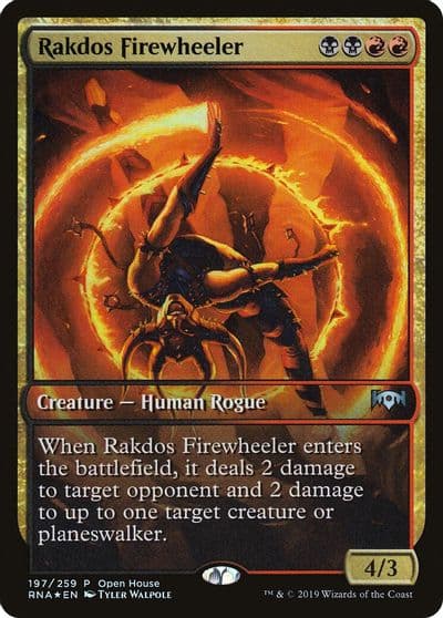 Rakdos Firewheeler Open House Promos Magic card
