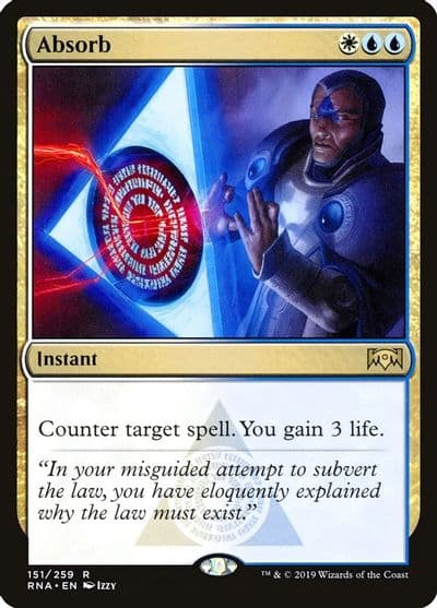 Absorb Ravnica Allegiance Magic card