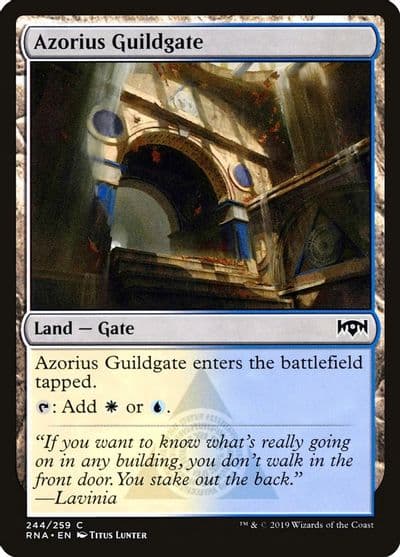 Azorius Guildgate 244 Ravnica Allegiance Magic card
