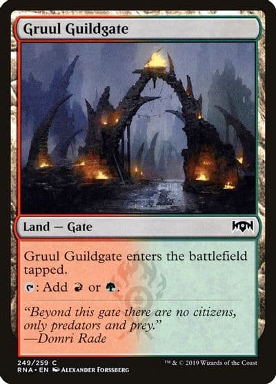 Gruul Guildgate 249 Ravnica Allegiance Magic card