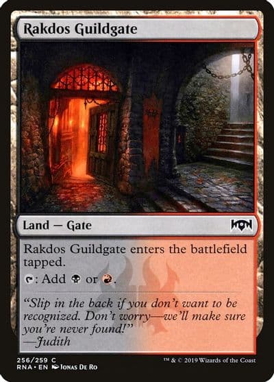 Rakdos Guildgate 256 Ravnica Allegiance Magic card
