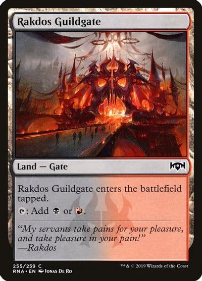Rakdos Guildgate 255 Ravnica Allegiance Magic card