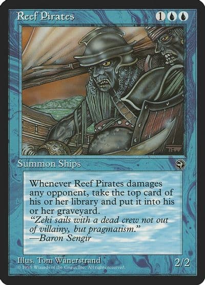 Reef Pirates Homelands Magic card