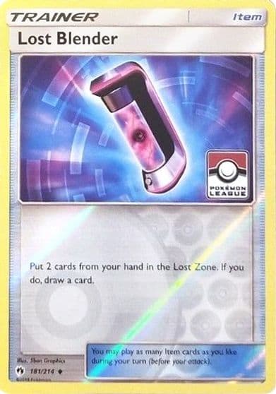 Lost Blender (Pokemon League) League & Championship Cards Pokemon card