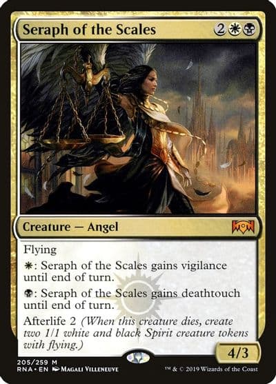 Seraph of the Scales Ravnica Allegiance Magic card