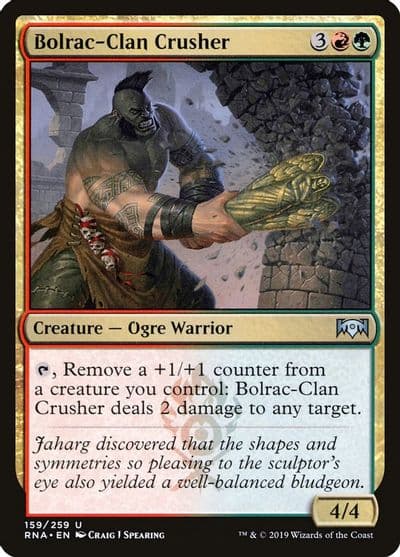 Bolrac Clan Crusher Ravnica Allegiance Magic card