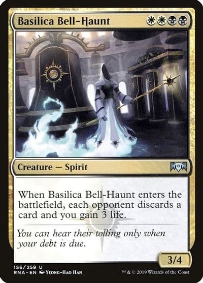 Basilica Bell Haunt Ravnica Allegiance Magic card
