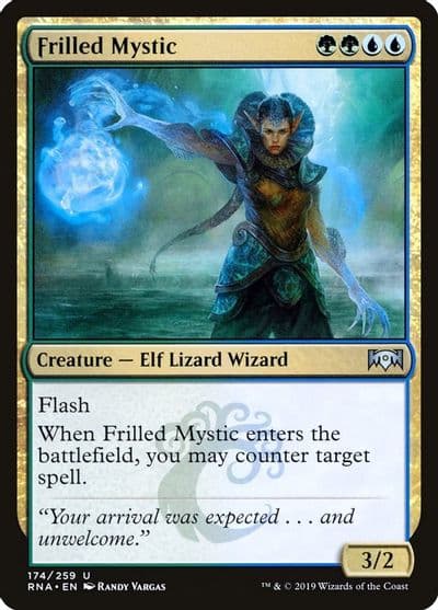 Frilled Mystic Ravnica Allegiance Magic card