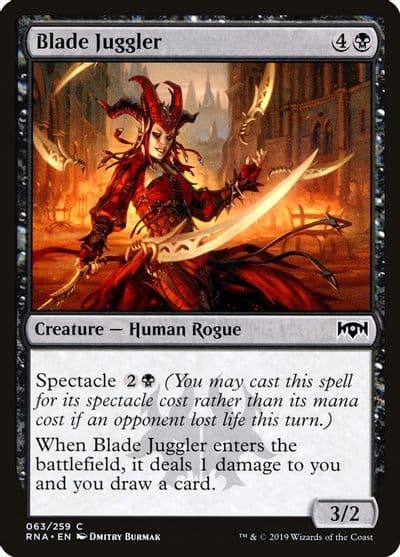 Blade Juggler Ravnica Allegiance Magic card