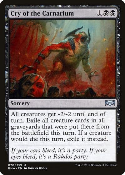 Cry of the Carnarium Ravnica Allegiance Magic card