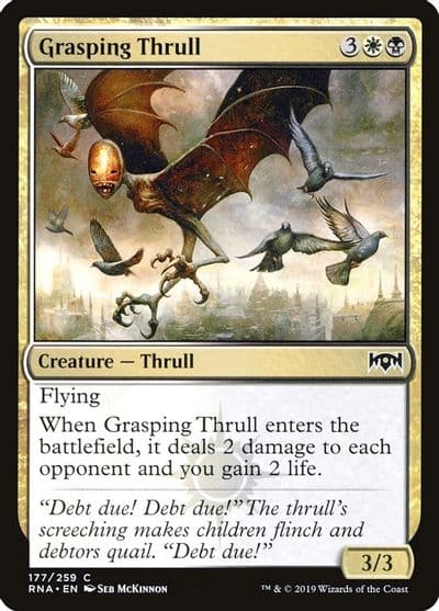 Grasping Thrull Ravnica Allegiance Magic card